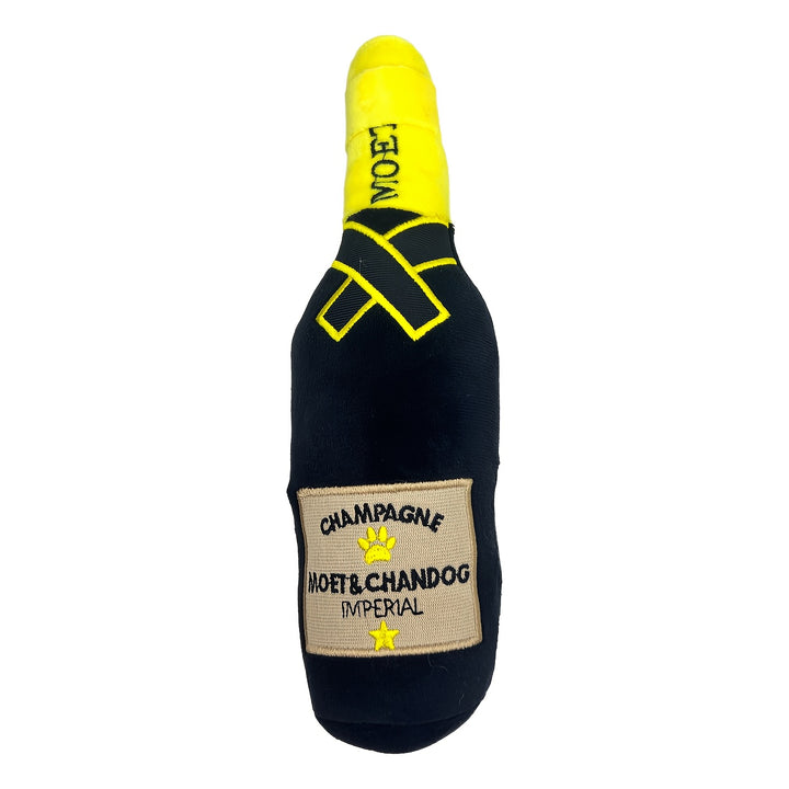 1pc Interactive Dog Toy Bottle - Squeaky Plush