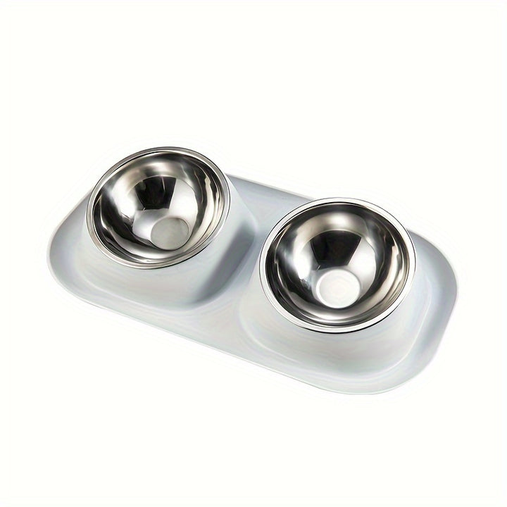 Pet Bowl | Anti-Overflow Feeding and Watering Protection | Easy to Clean | Convenient |