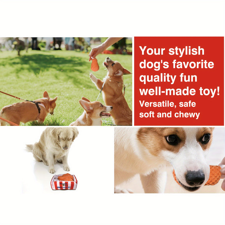 Fried Chicken Dog Toy