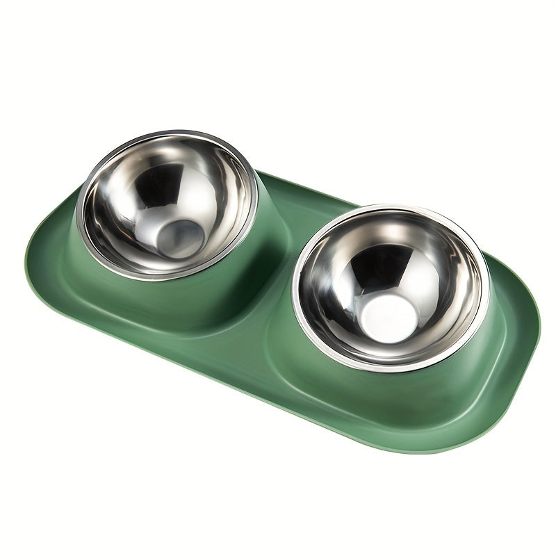 Pet Bowl | Anti-Overflow Feeding and Watering Protection | Easy to Clean | Convenient |