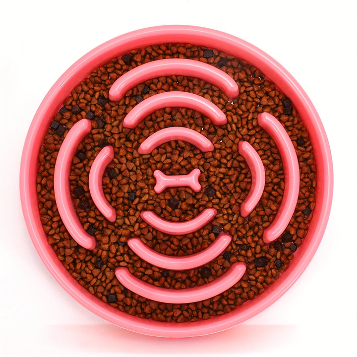 Ruicyg Interactive Dog Feeder - Slow Feed Puzzle Bowl for Healthy Eating