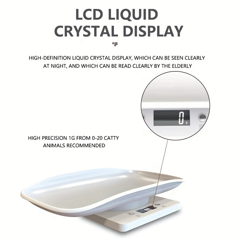 Digital Pet Scale, Small Animals Scales for Weighing, Puppy Whelping Scale