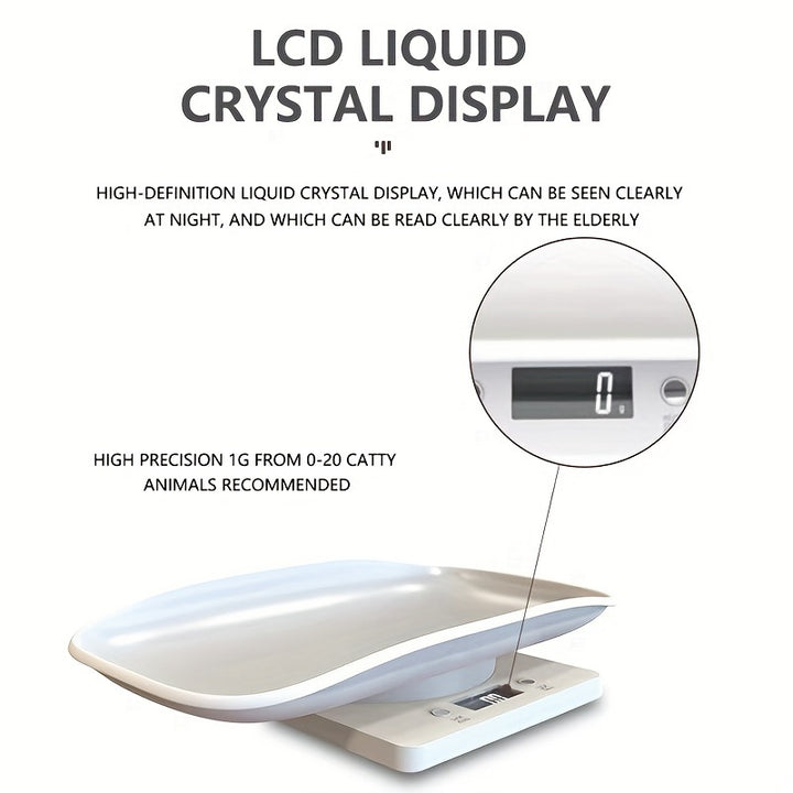 Digital Pet Scale, Small Animals Scales for Weighing, Puppy Whelping Scale