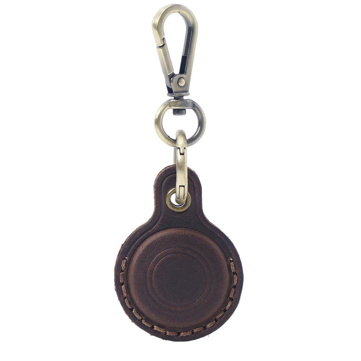 Genuine Leather Protective Case For Apple AirTags Keychain Locator Cover Bag Fashion Pet Pendant Air Tag Accessories