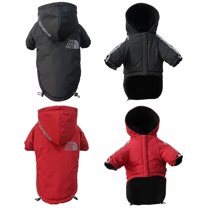 The Dog Face Waterproof Reflective Pet Coat