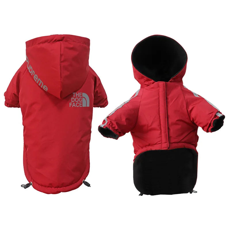 The Dog Face Waterproof Reflective Pet Coat