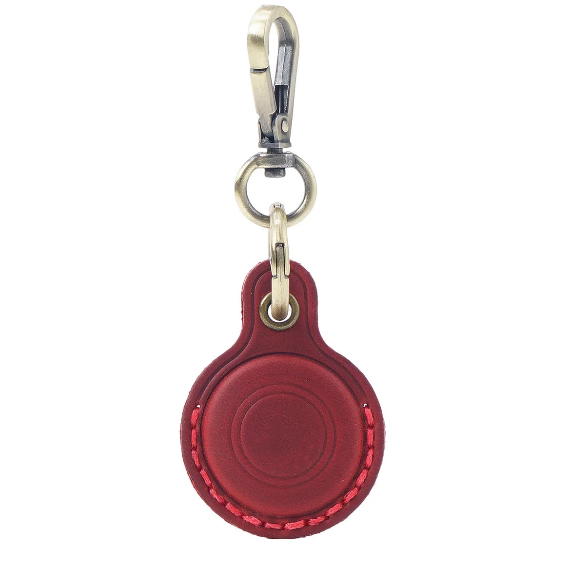 Genuine Leather Protective Case For Apple AirTags Keychain Locator Cover Bag Fashion Pet Pendant Air Tag Accessories