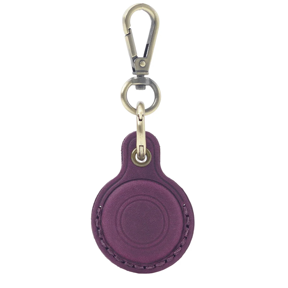 Genuine Leather Protective Case For Apple AirTags Keychain Locator Cover Bag Fashion Pet Pendant Air Tag Accessories