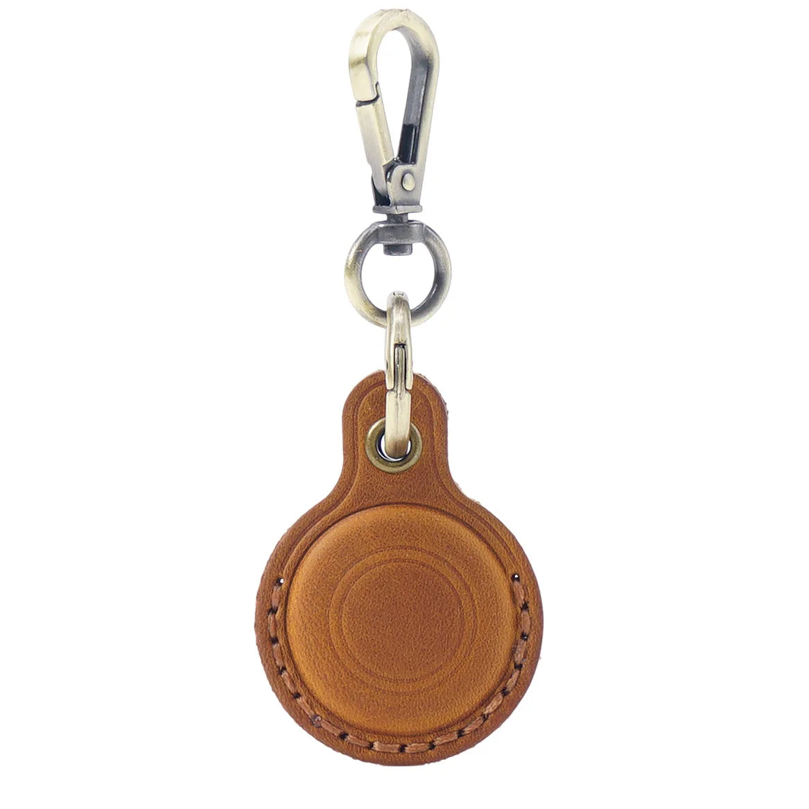 Genuine Leather Protective Case For Apple AirTags Keychain Locator Cover Bag Fashion Pet Pendant Air Tag Accessories