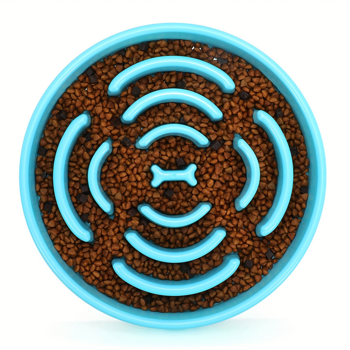 Ruicyg Interactive Dog Feeder - Slow Feed Puzzle Bowl for Healthy Eating