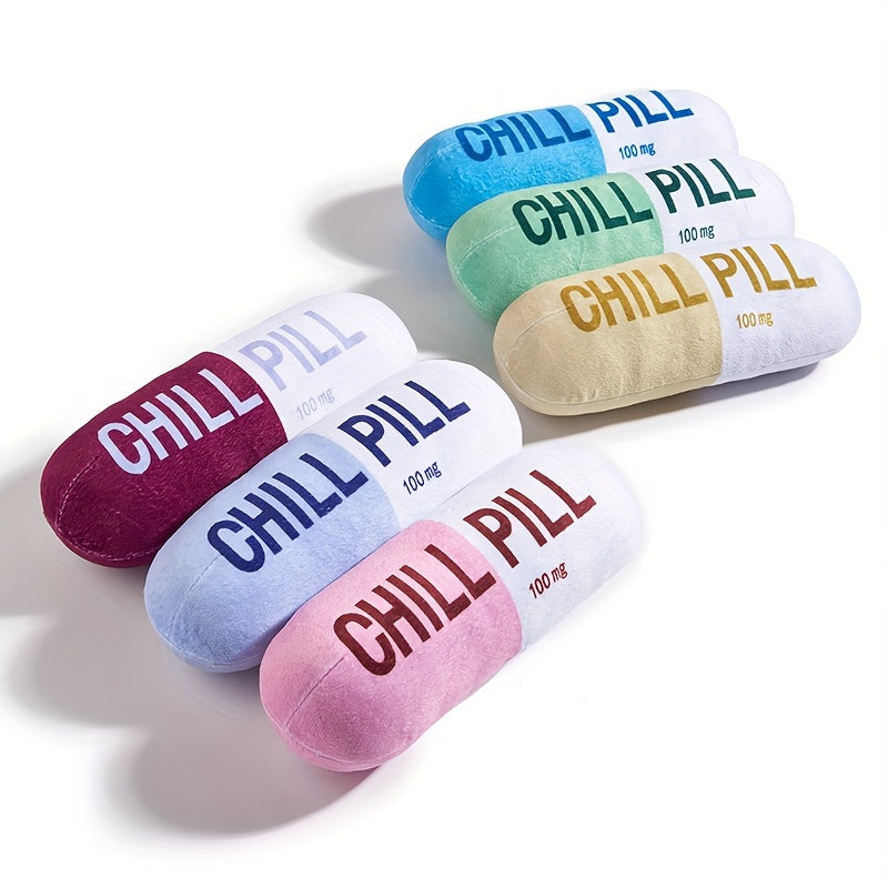 Chill Pill Squeak Toy for Dogs