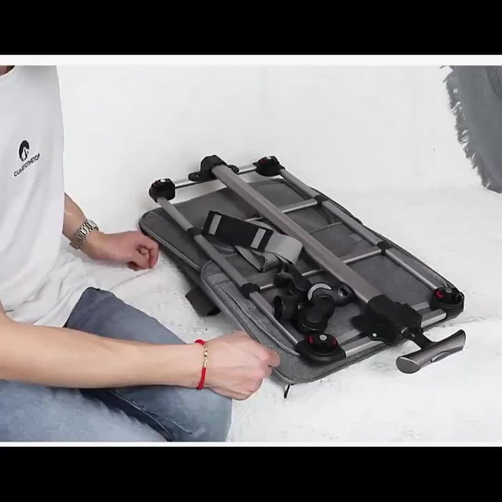 Large Extra Portable Detachable Dog Trolley Case - Foldable Pet Bag Cat Travel Carrier Bag