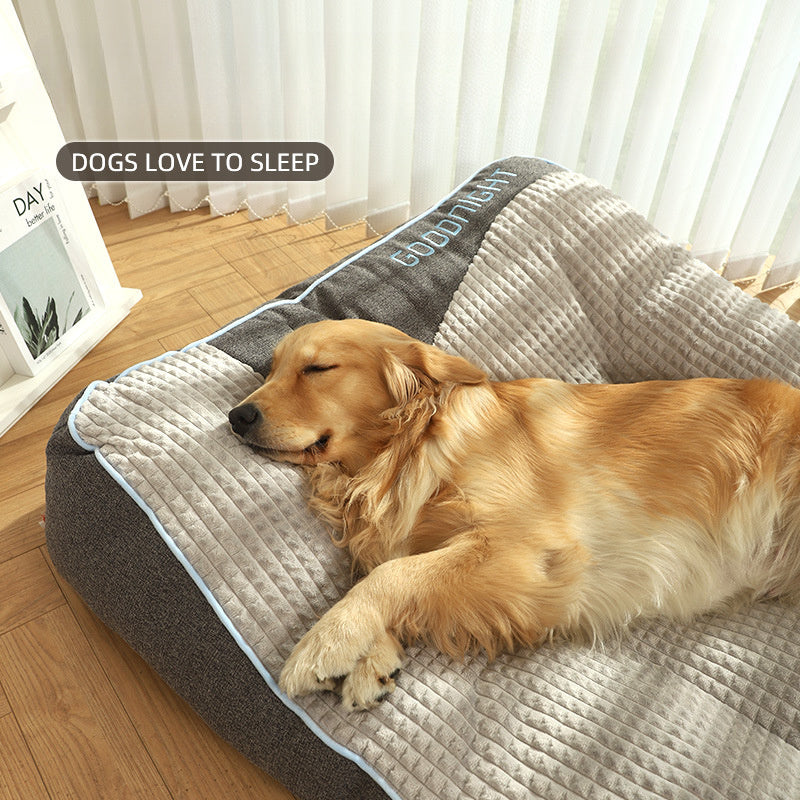 Luxurious Plush Pet Sofa Bed - rarefrenchies 