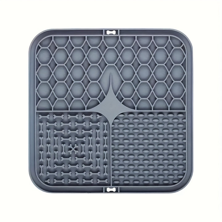 Dog Licking Mat, Slow Feeder Pad for Stress Relief & Training - rarefrenchies 