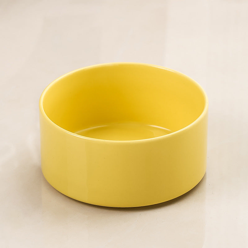 Elevated Pet Bowls with Stand, Ceramic Dog Bowl for Food & Water - rarefrenchies 