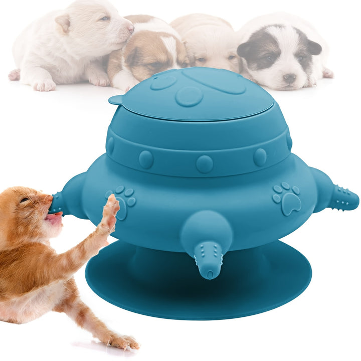 Silicone Feeder for Multiple Kittens & Puppies, Rubber Milk Powder Replacement Station with 4 Teats - rarefrenchies 