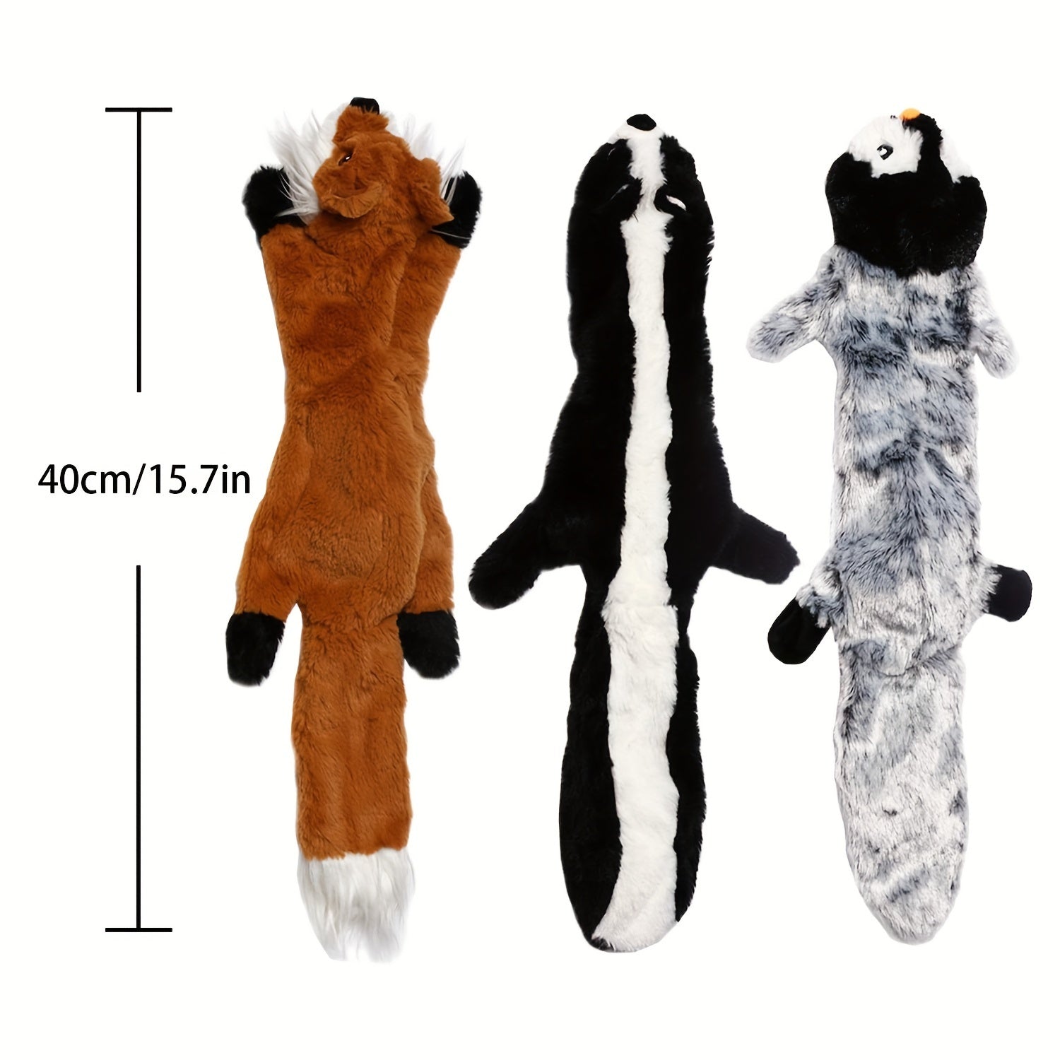 Dog Voice Toy Funny Simulation Animal No-Fill Dog Squeaky Toy Durable No-Fill Plush Squeaky Dog Chew Toy - rarefrenchies 