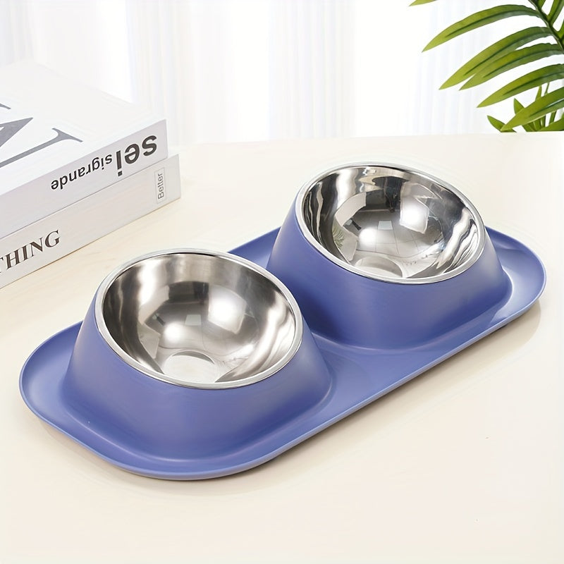 Pet Bowl | Anti-Overflow Feeding and Watering Protection | Easy to Clean | Convenient | - rarefrenchies 