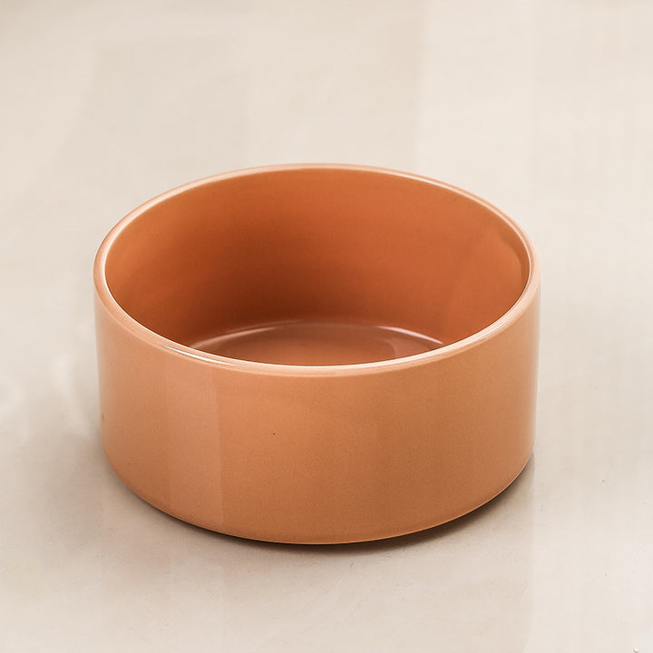 Elevated Pet Bowls with Stand, Ceramic Dog Bowl for Food & Water - rarefrenchies 