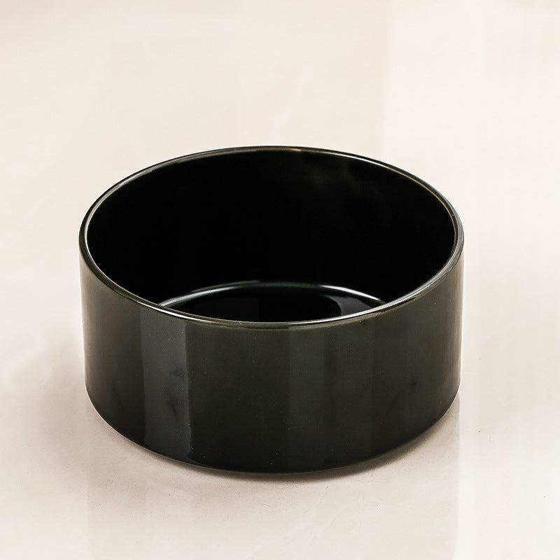 Elevated Pet Bowls with Stand, Ceramic Dog Bowl for Food & Water - rarefrenchies 