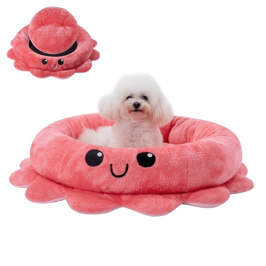 Octopus Dog & Cat Bed - rarefrenchies 