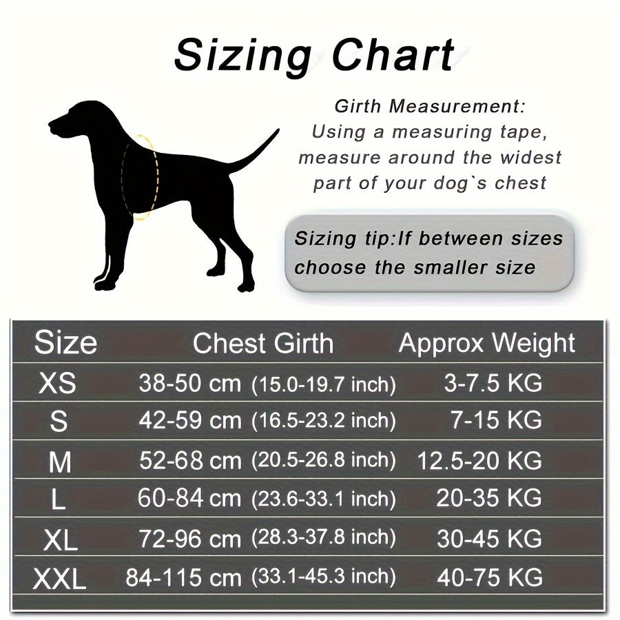 Dog Harness No-Pull Service Dog Harness With Handle Adjustable Outdoor Pet Dog Vest Reflective Nylon Material Vest For Small Medium Large Dogs - For Training & Walking - Suitable for All Breeds - Perfect Gift for Dog Owners