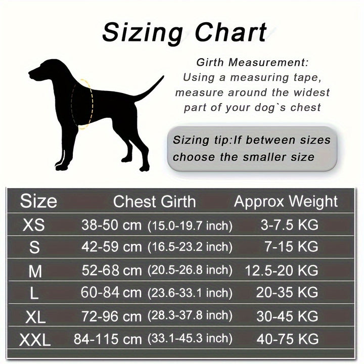 Dog Harness No-Pull Service Dog Harness With Handle Adjustable Outdoor Pet Dog Vest Reflective Nylon Material Vest For Small Medium Large Dogs - For Training & Walking - Suitable for All Breeds - Perfect Gift for Dog Owners