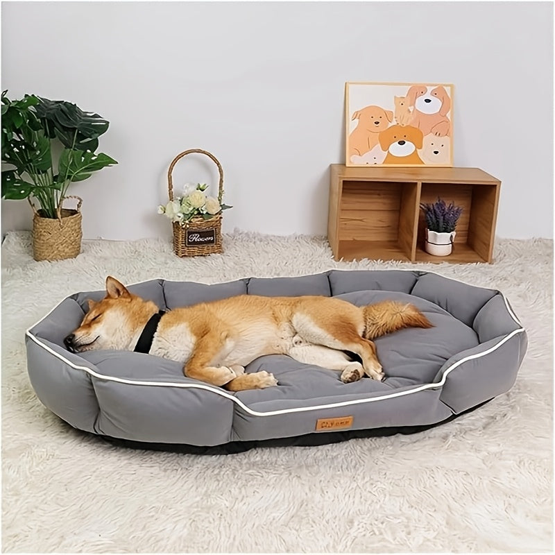 Large Warm Deep Sleeping Bed Orthopedic Dog Bed - rarefrenchies 