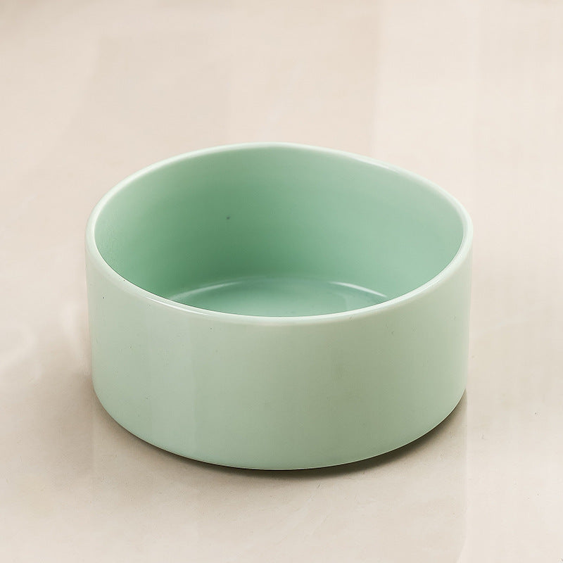 Elevated Pet Bowls with Stand, Ceramic Dog Bowl for Food & Water - rarefrenchies 