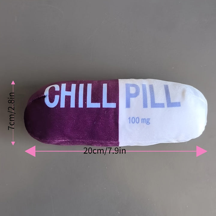 Chill Pill Squeak Toy for Dogs - rarefrenchies 