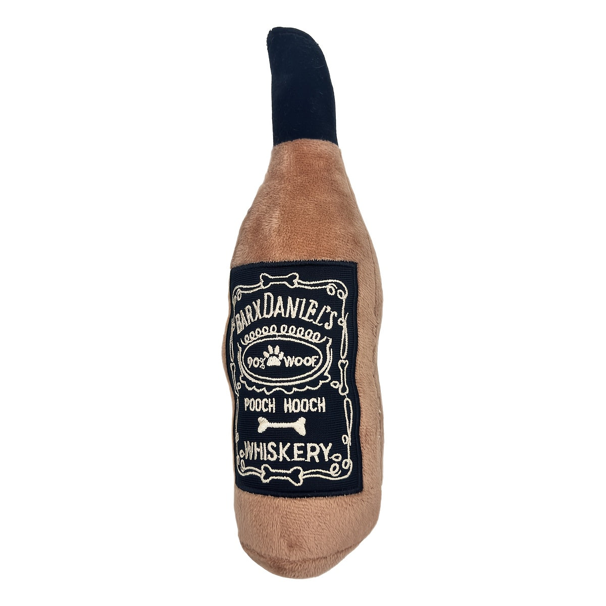 1pc Interactive Dog Toy Bottle - Squeaky Plush - rarefrenchies 