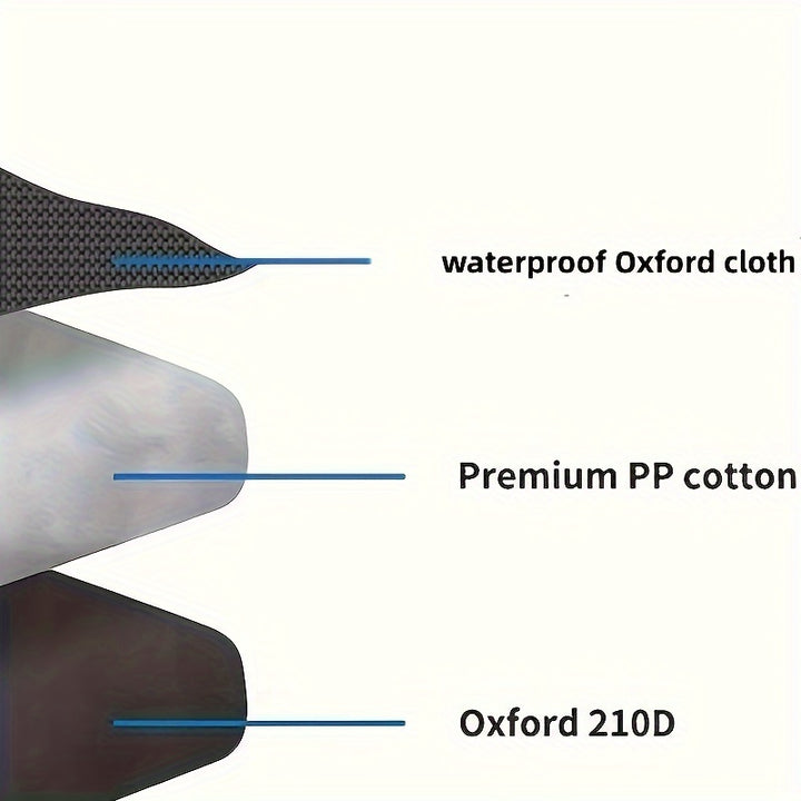 Heavy-Duty Waterproof Dog Seat Cover with Storage Pocket - rarefrenchies 