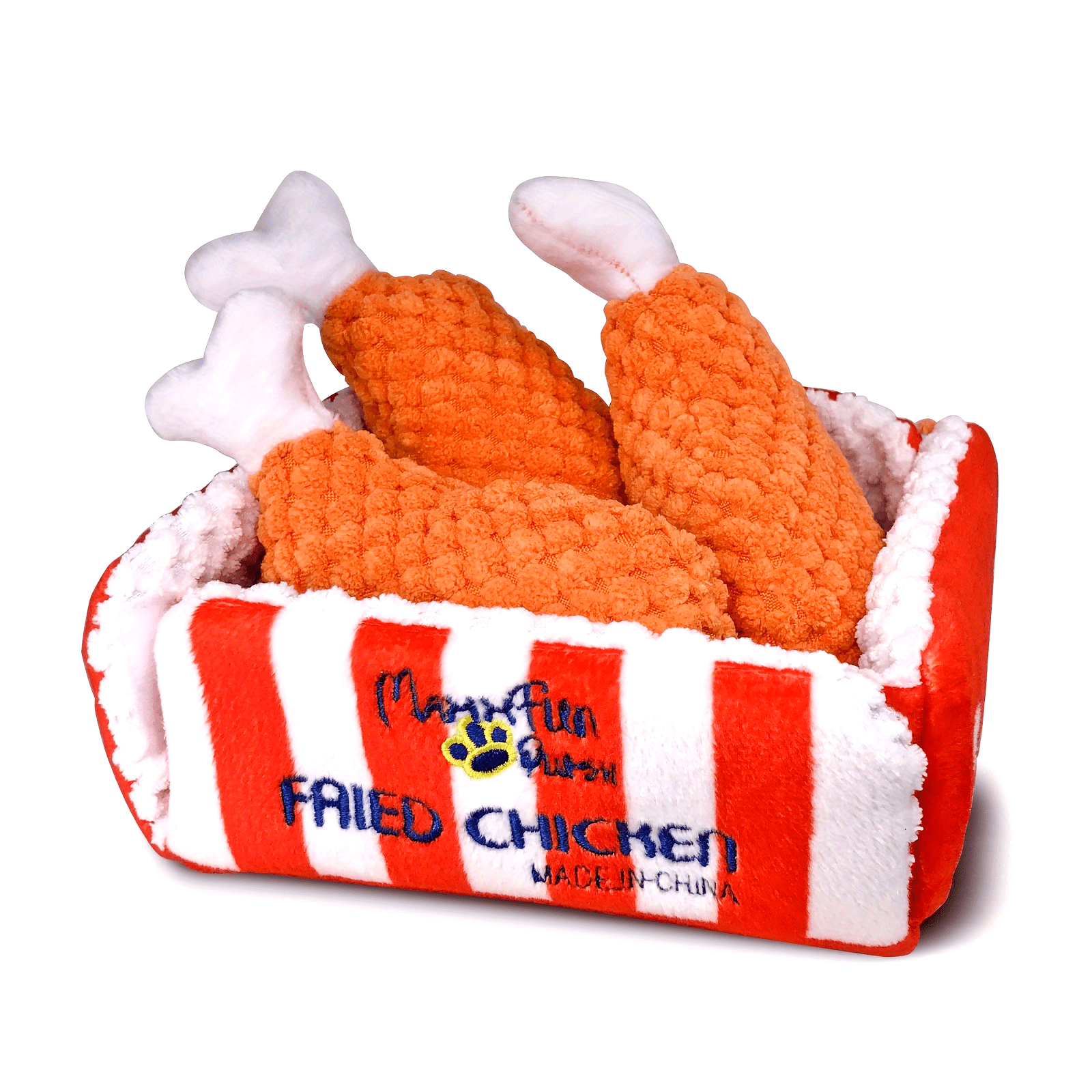 Fried Chicken Dog Toy - rarefrenchies 