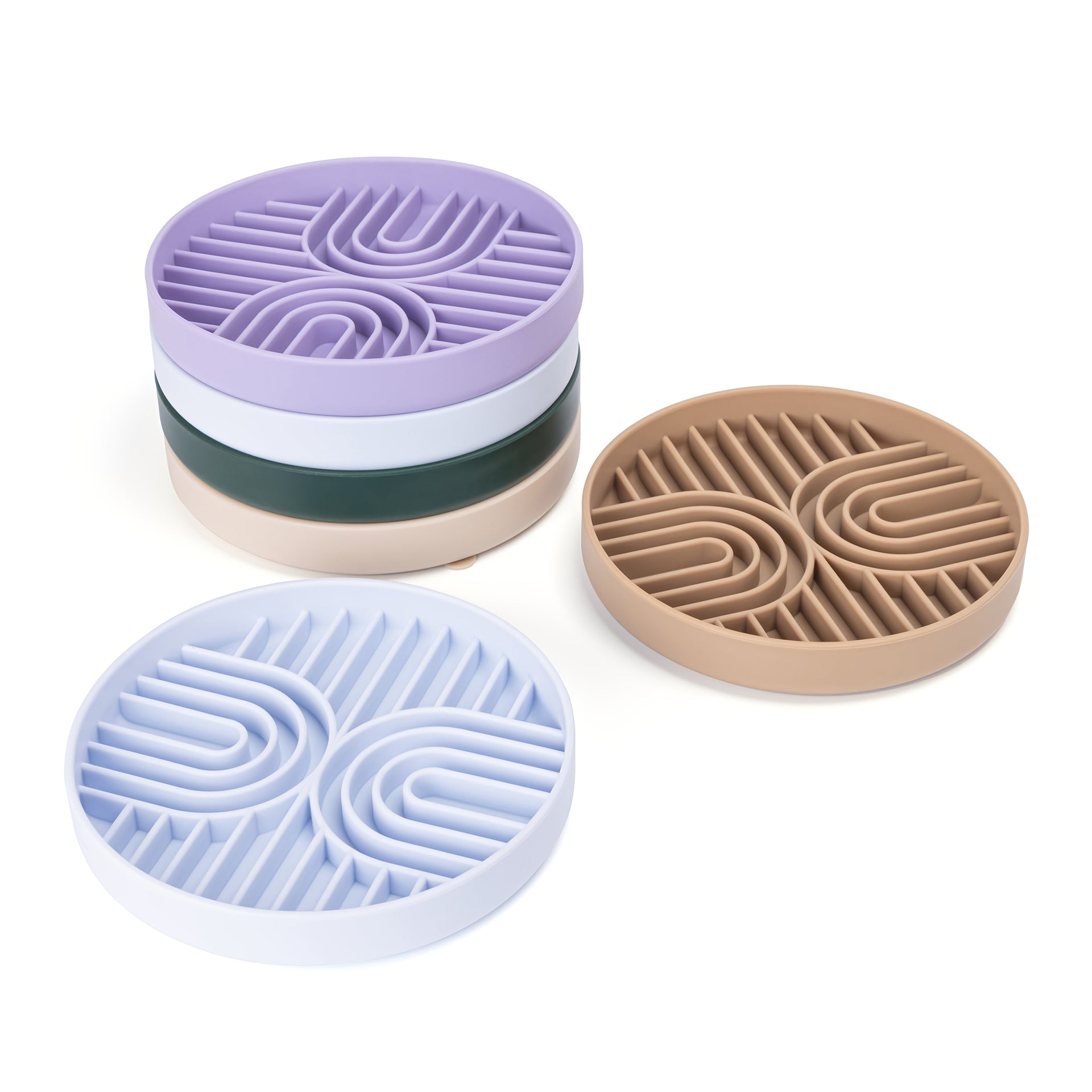 Silicone Dog & Cat Lick Mat & Slow Feeder - rarefrenchies 