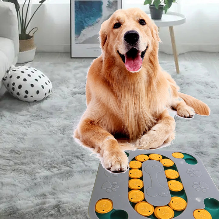 Dog Puzzle Toys Puppy Puzzle Toy Slow Feeder Food Dispenser Interactive Pet Toy For IQ Training Mental Enrichment Large Smart - rarefrenchies 