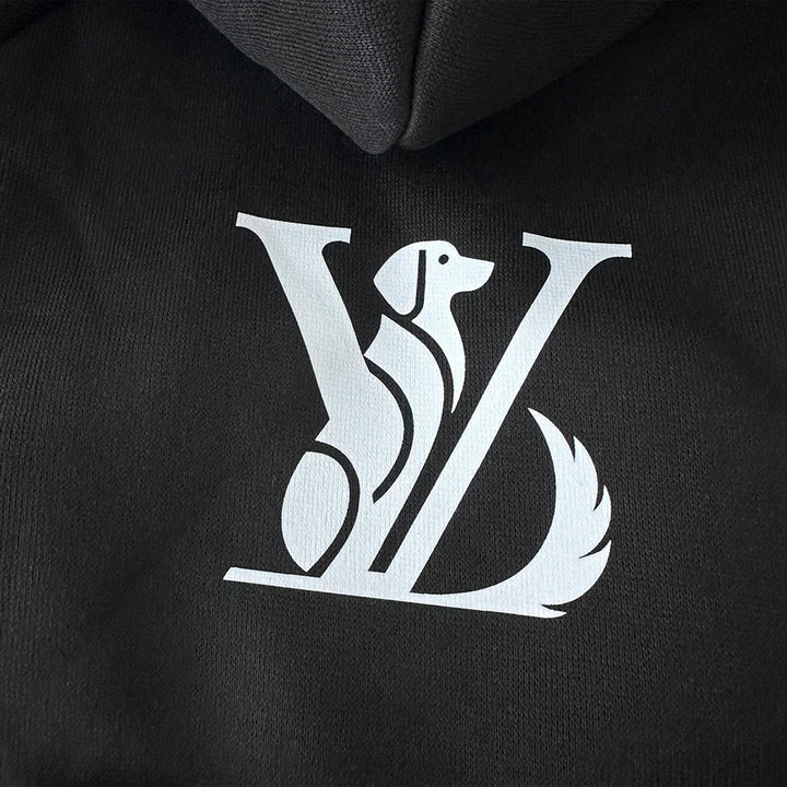 Dog Love Victory Clothes Fashion Chihuahua Yorkshire Frenchie Pugs Autumn Winter Spring Fleece Lining Small Medium Pet Hoodies
