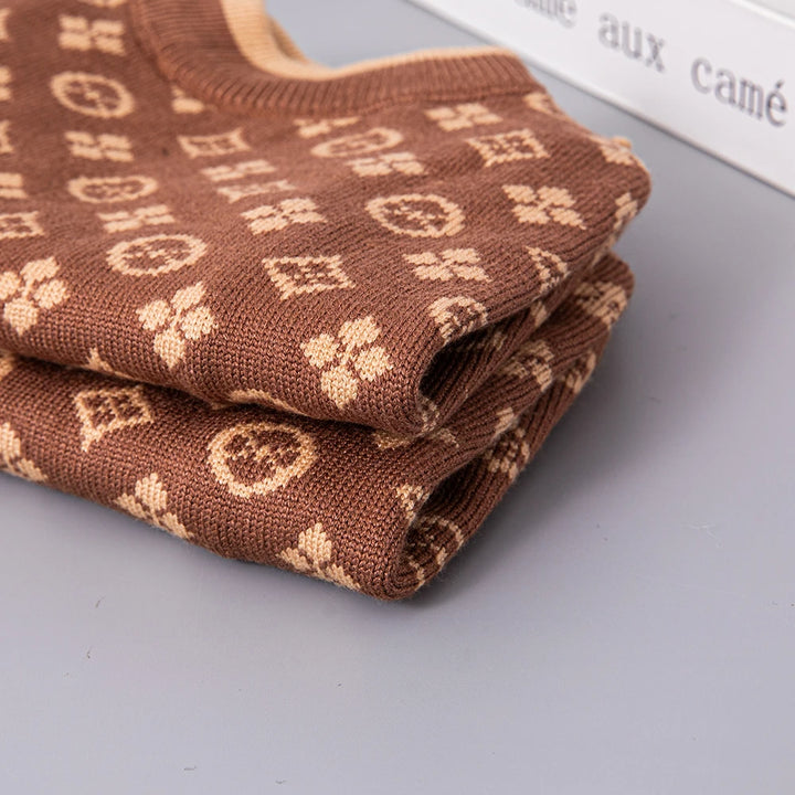 LV Monogram- Designer Sweater - rarefrenchies 