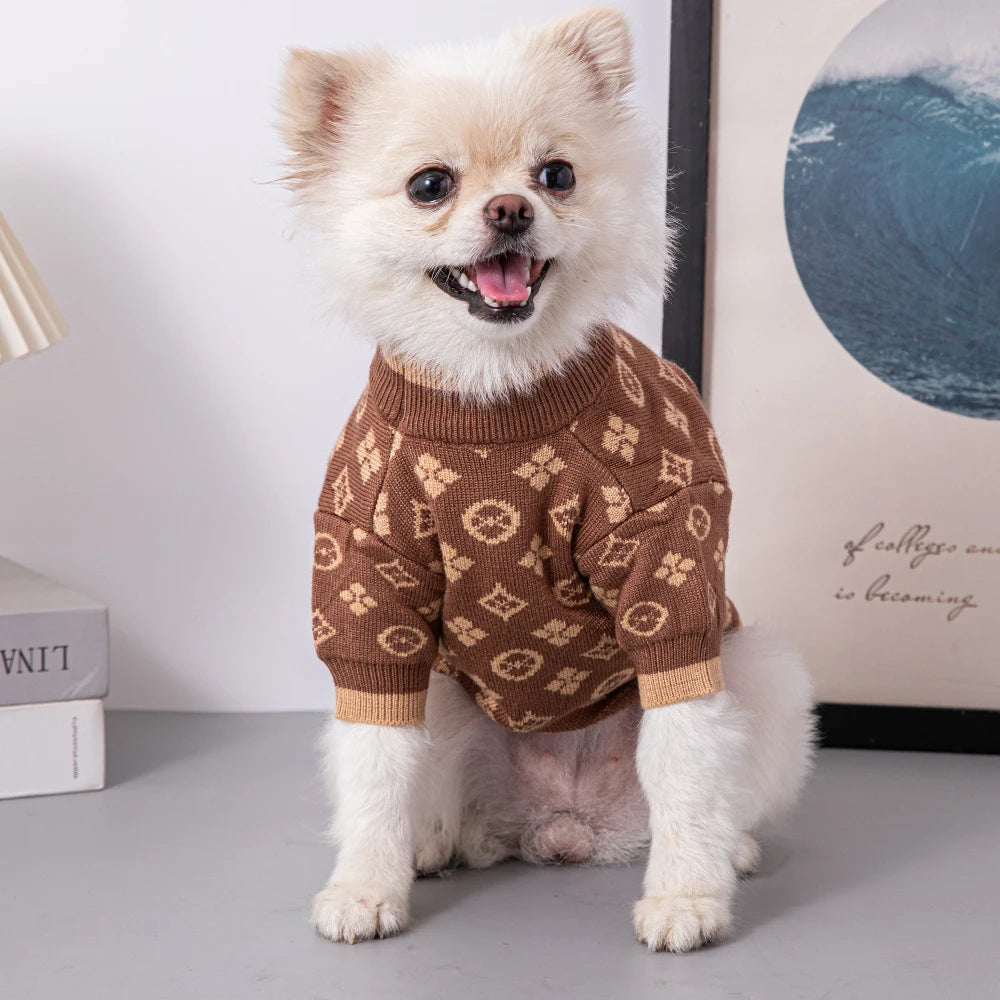 LV Monogram- Designer Sweater - rarefrenchies 