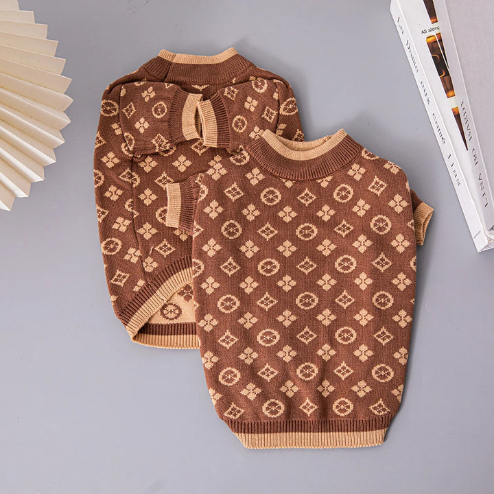 LV Monogram- Designer Sweater - rarefrenchies 
