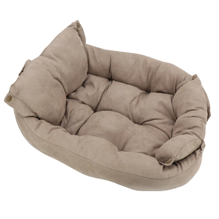 Warm Dog Sofa Bed Winter Pet Dog Cat Bed Sleeping House Kennel Mat Cat Puppy Mattress Pet House Cushion For Small Large Dogs - rarefrenchies 