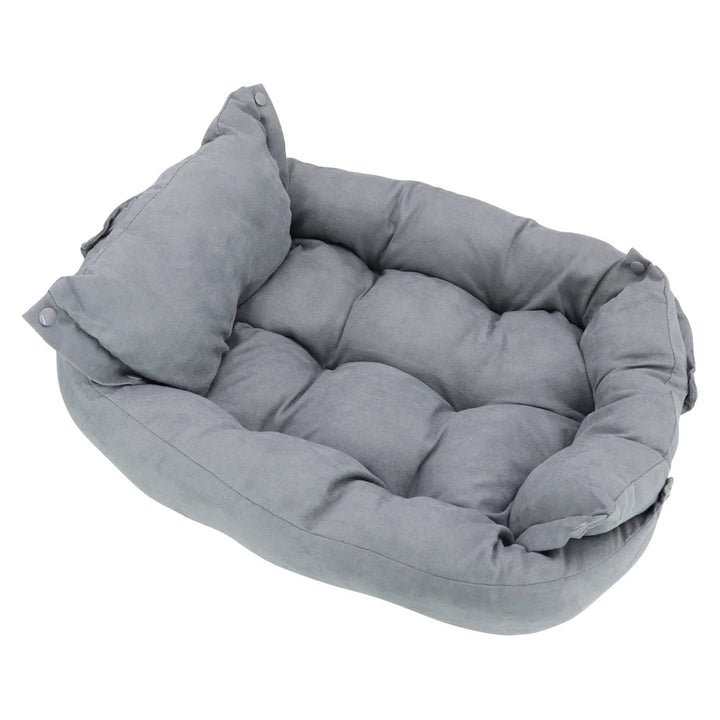 Warm Dog Sofa Bed Winter Pet Dog Cat Bed Sleeping House Kennel Mat Cat Puppy Mattress Pet House Cushion For Small Large Dogs - rarefrenchies 