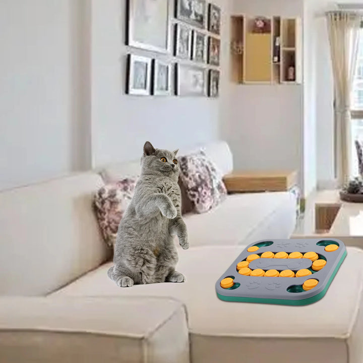 Dog Puzzle Toys Puppy Puzzle Toy Slow Feeder Food Dispenser Interactive Pet Toy For IQ Training Mental Enrichment Large Smart - rarefrenchies 