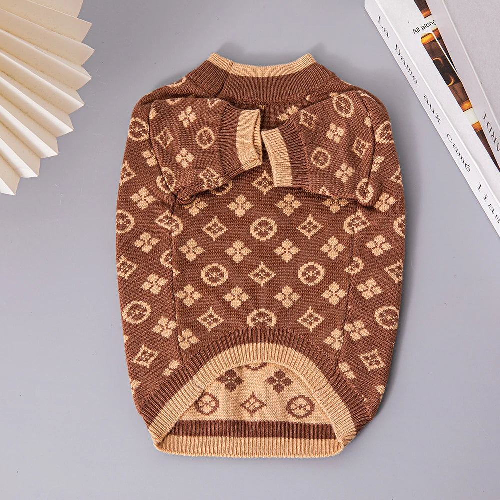 LV Monogram- Designer Sweater - rarefrenchies 