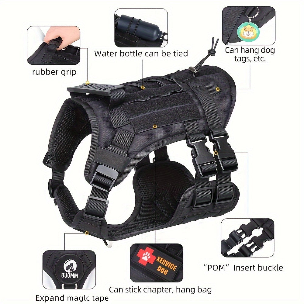Tactical Dog Harness - rarefrenchies 