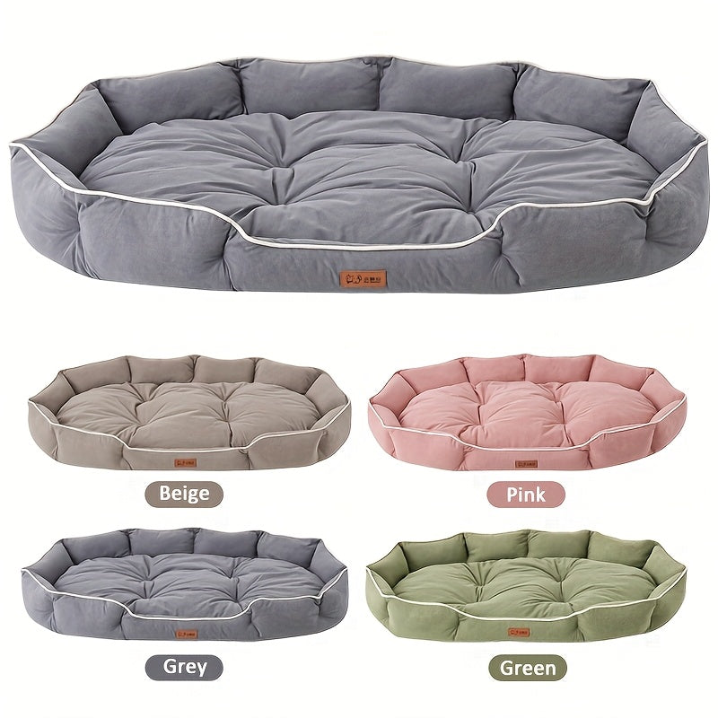 Large Warm Deep Sleeping Bed Orthopedic Dog Bed - rarefrenchies 