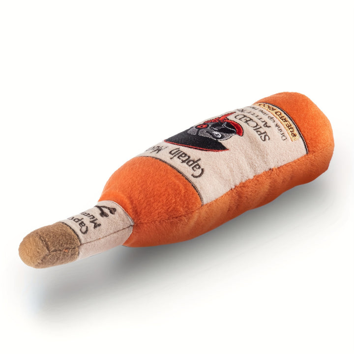Captain For Morgan Squeaky Plush Dog Toy - rarefrenchies 