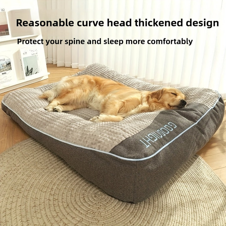 Luxurious Plush Pet Sofa Bed - rarefrenchies 
