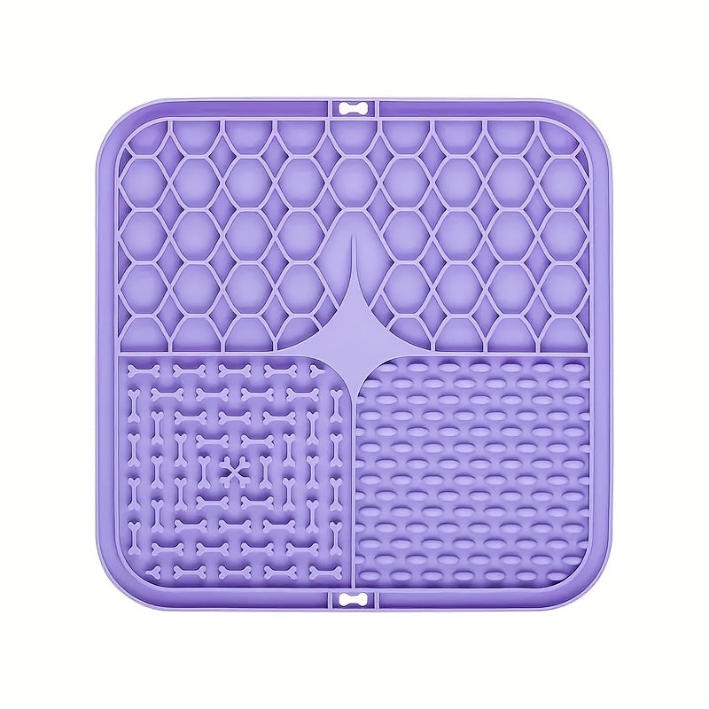 Dog Licking Mat, Slow Feeder Pad for Stress Relief & Training - rarefrenchies 