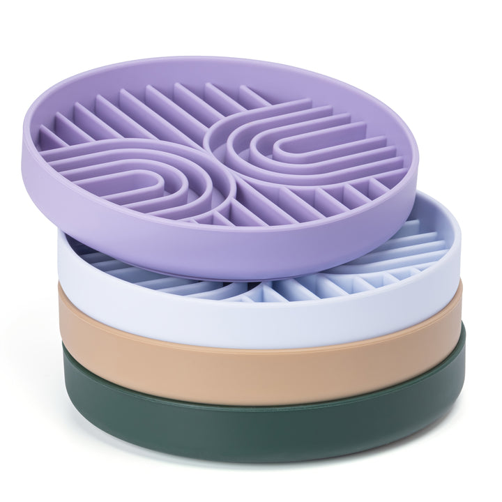 Silicone Dog & Cat Lick Mat & Slow Feeder - rarefrenchies 