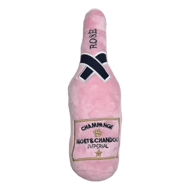 1pc Interactive Dog Toy Bottle - Squeaky Plush - rarefrenchies 